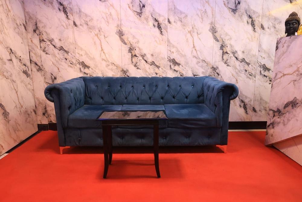 Reception and waiting lounge